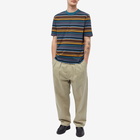 Paul Smith Men's Stripe T-Shirt in Brown