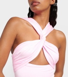 Giambattista Valli Cutout halterneck swimsuit