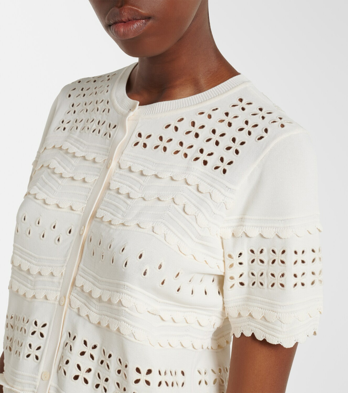 Ulla Johnson Abriana eyelet cardigan
