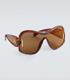 Loewe Wave shield sunglasses