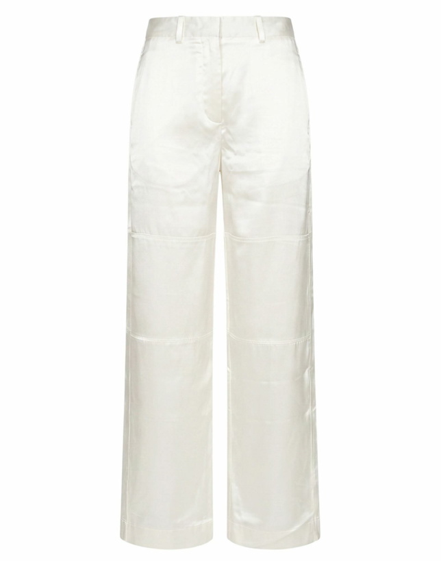 Photo: Jil Sander Womens Pants in White