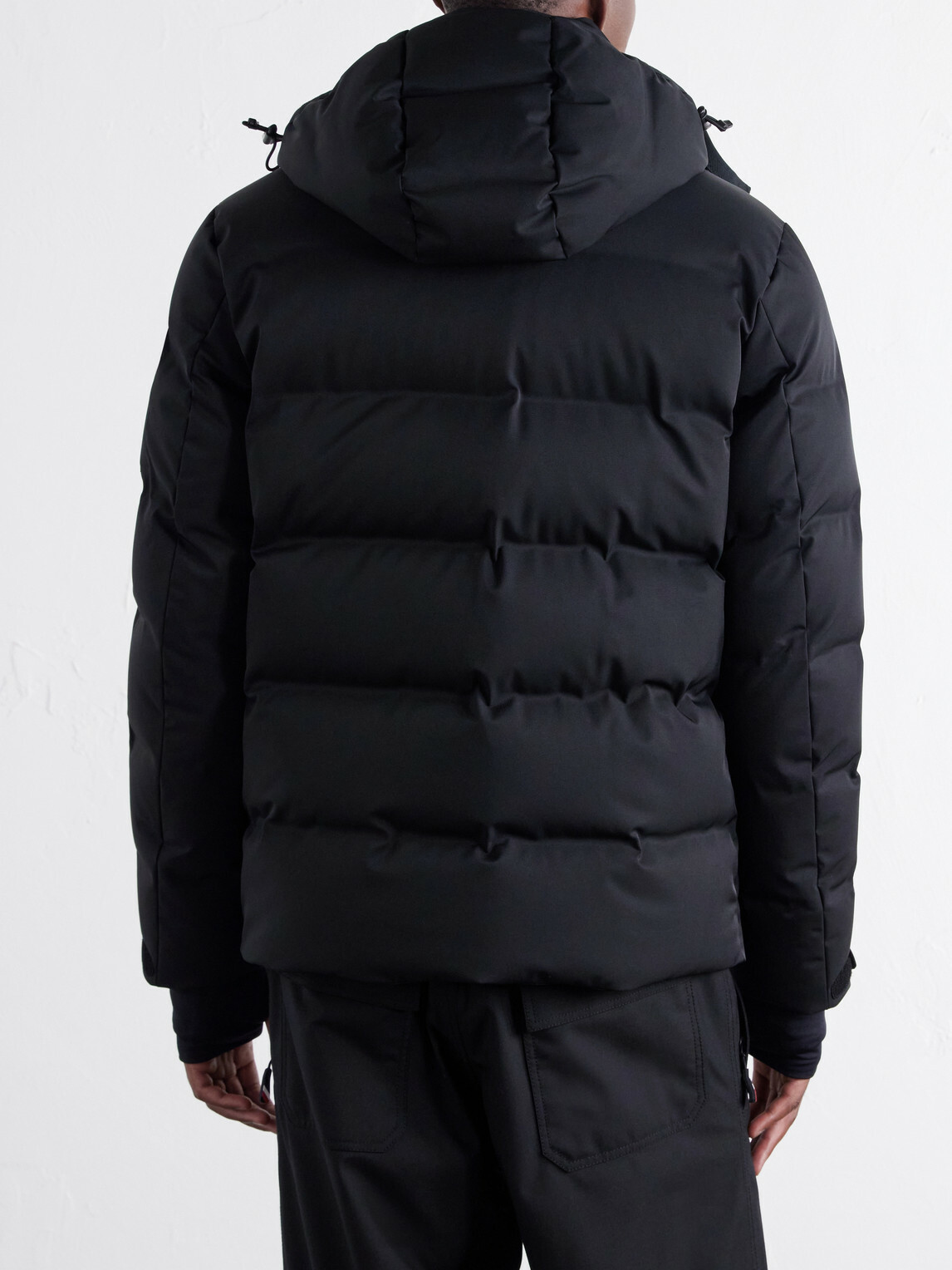 Moncler Grenoble - Montgetech Quilted Stretch-Shell Hooded Down Ski Jacket - Black