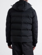 Moncler Grenoble - Montgetech Quilted Stretch-Shell Hooded Down Ski Jacket - Black
