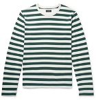 Joseph - Striped Cotton-Jersey T-Shirt - Men - Dark green