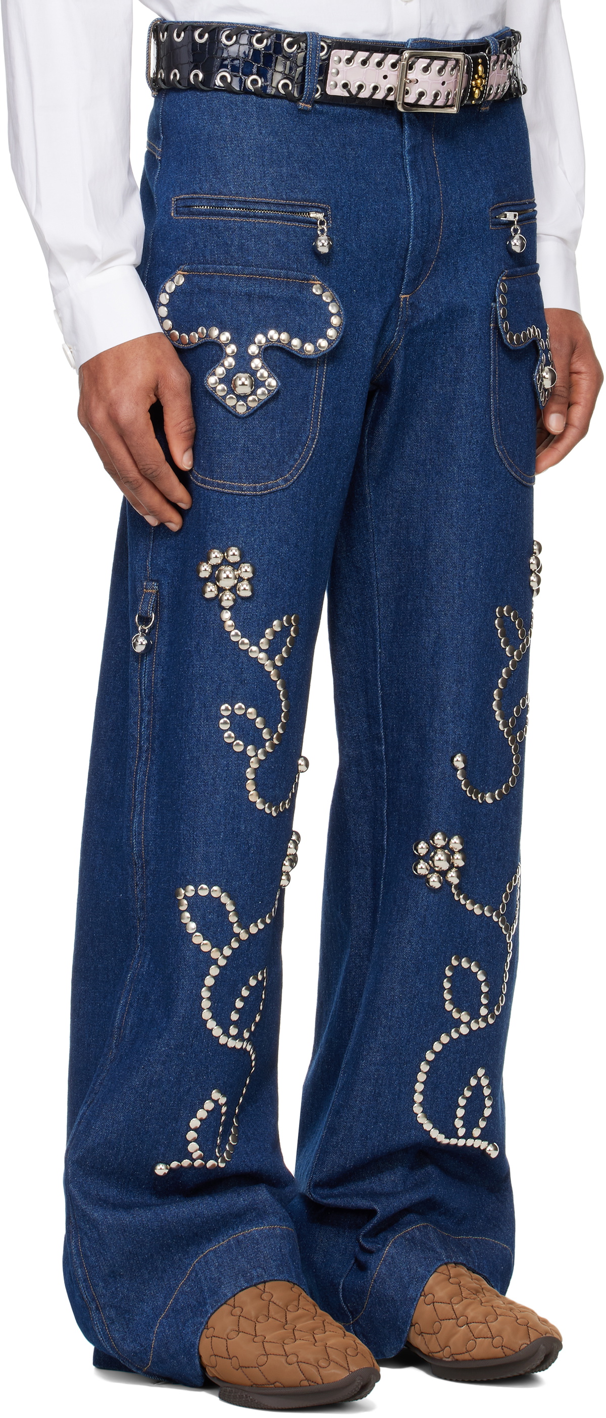 Chopova Lowena Blue Moppy Charm Jeans