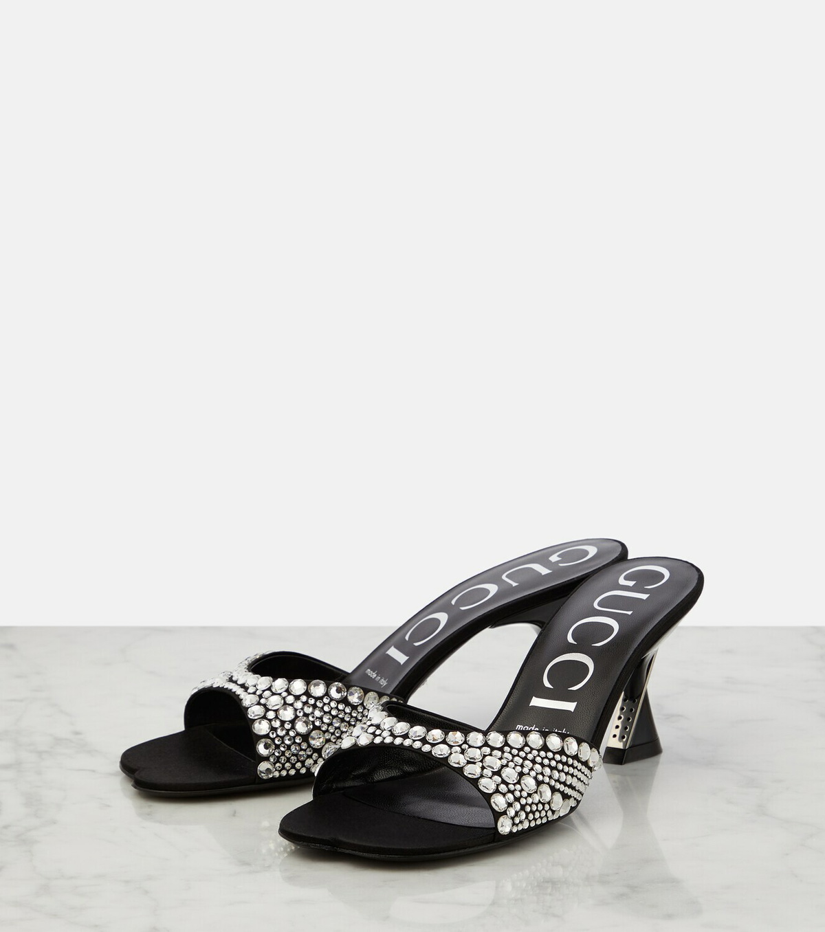 Gucci crystal sales embellished sandals