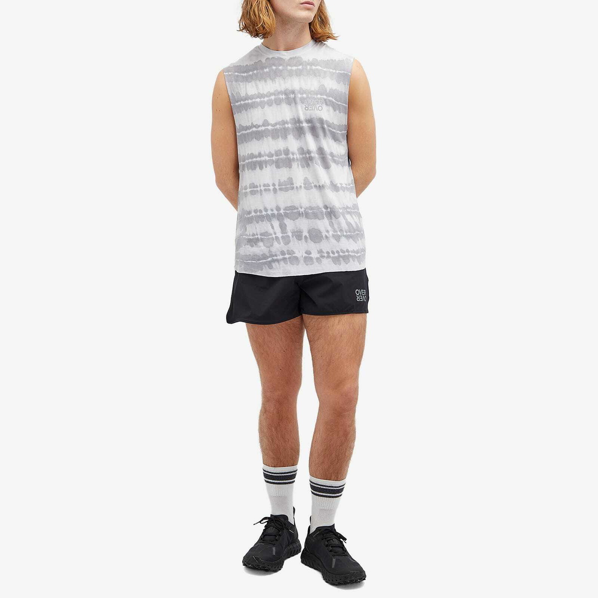 Over Over Men's 4" Track Short in Black