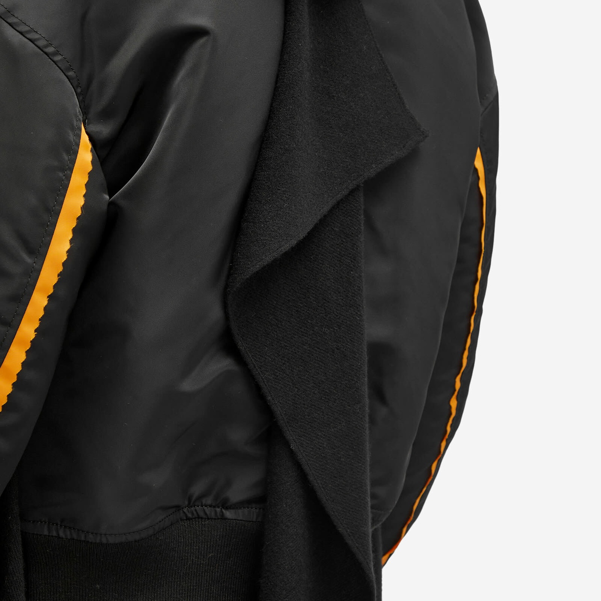 Undercover Women's Multi Layer Bomber Jacket in Black