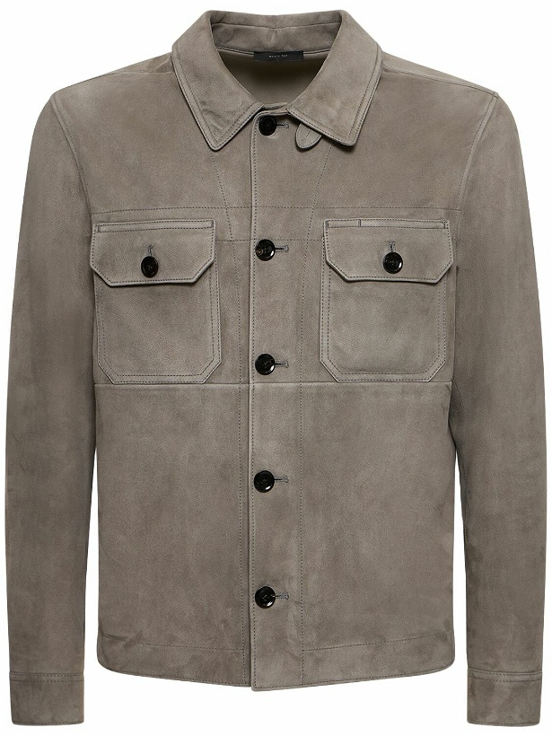 Photo: TOM FORD - Lightweight Suede Outershirt