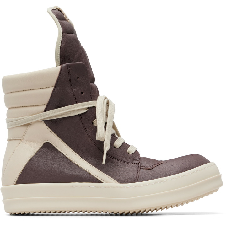 Photo: Rick Owens Purple Tower Geobasket Sneakers