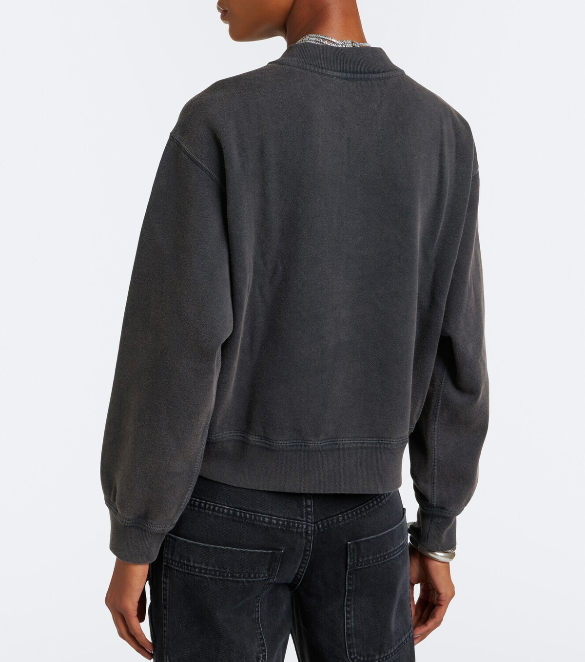 Marant Etoile Simony cotton-blend jersey sweatshirt