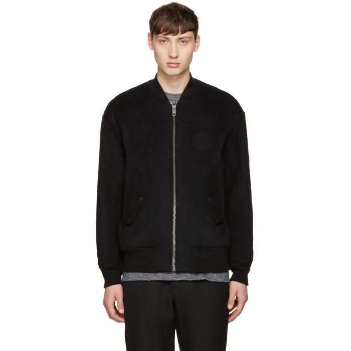 Photo: Alexander Wang Black Patches Bomber Jacket