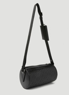 Versace - Greca Pattern Crossbody Bag in Black