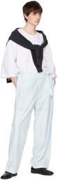 LEMAIRE Blue Judo Trousers