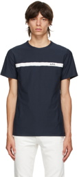 A.P.C. Navy Yukata T-Shirt