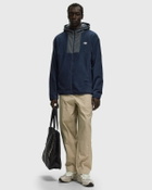 New Balance Polar Fleece Hooded Jacket Blue Mens Fleece Jacket