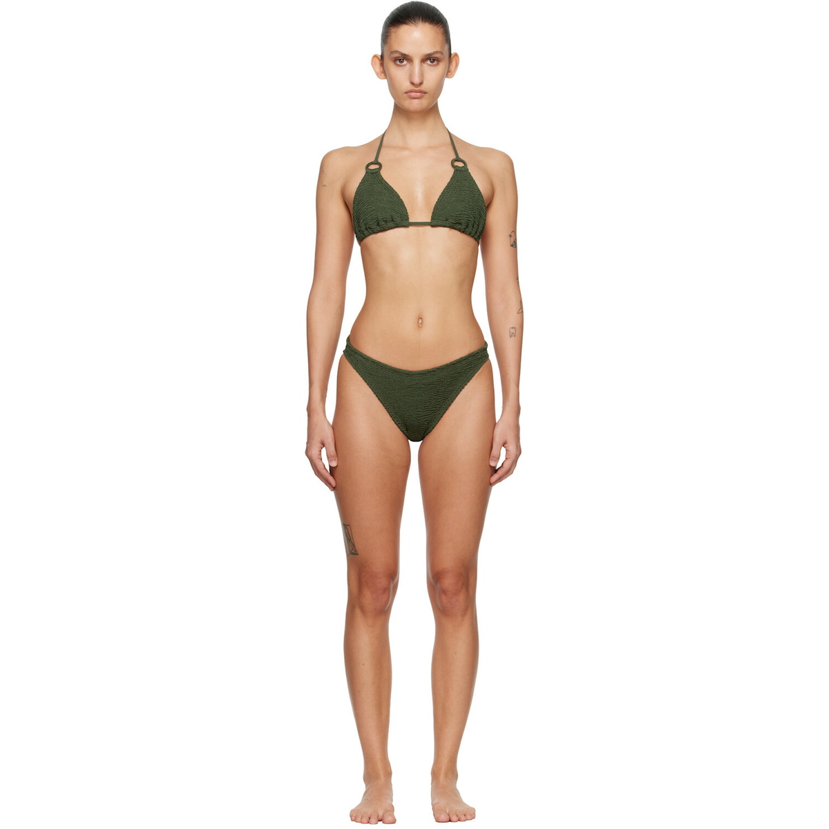 Hunza G Khaki Eva Bikini