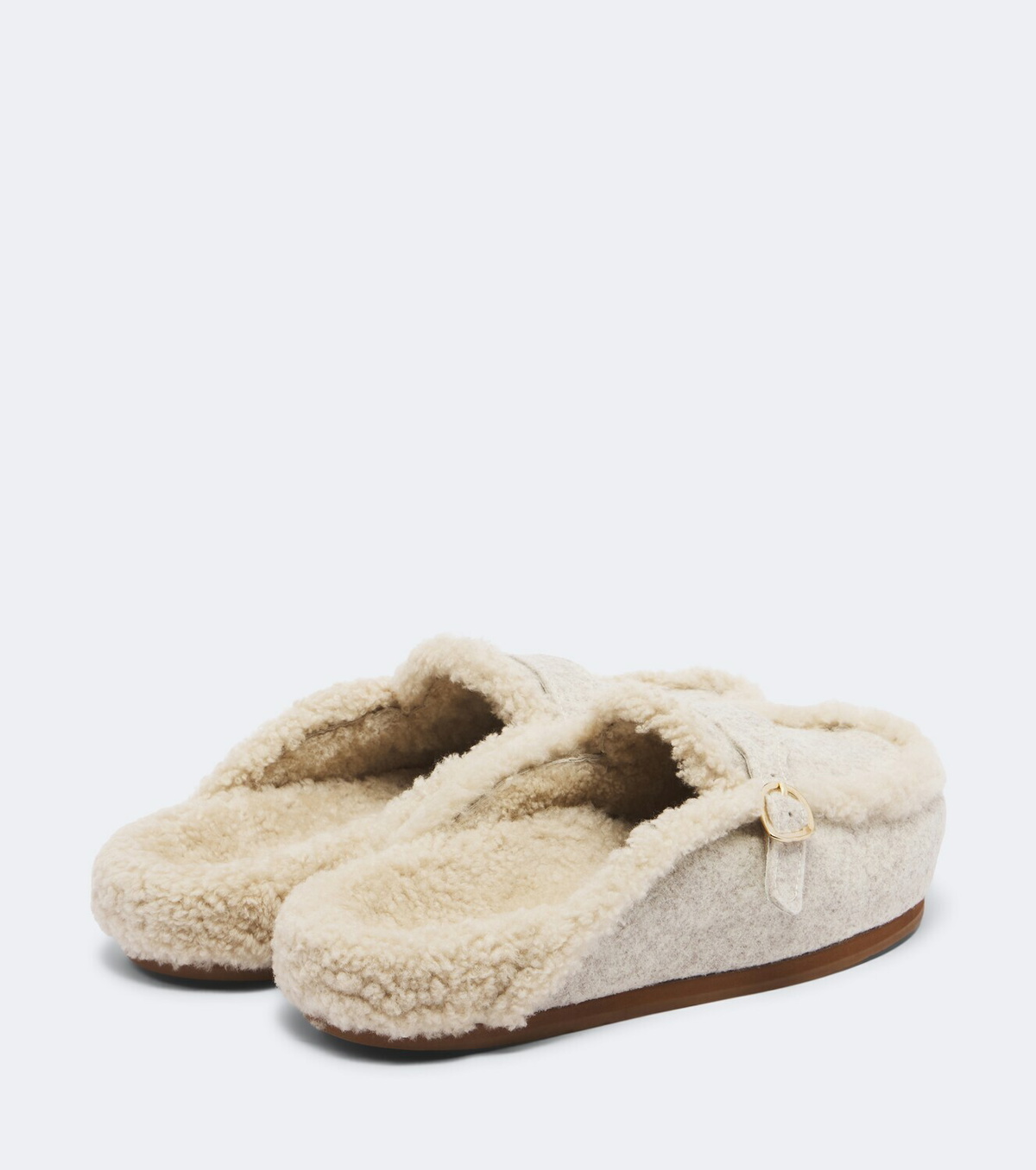 Ancient Greek Sandals Vasilitsa shearling-lined mules