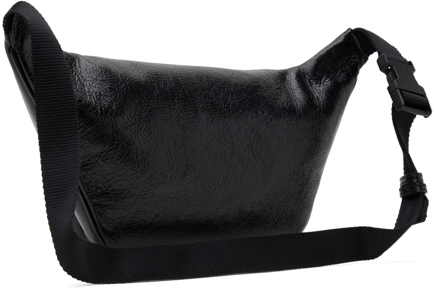 【送料&関税込】Balenciaga Black Leather Explorer Belt Bag Balenciaga Black Explorer Belt Bag Balenciaga