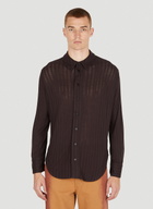 Eckhaus Latta Shrunk Button Down Shirt
