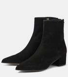 Gianvito Rossi Lyell 45 suede ankle boots