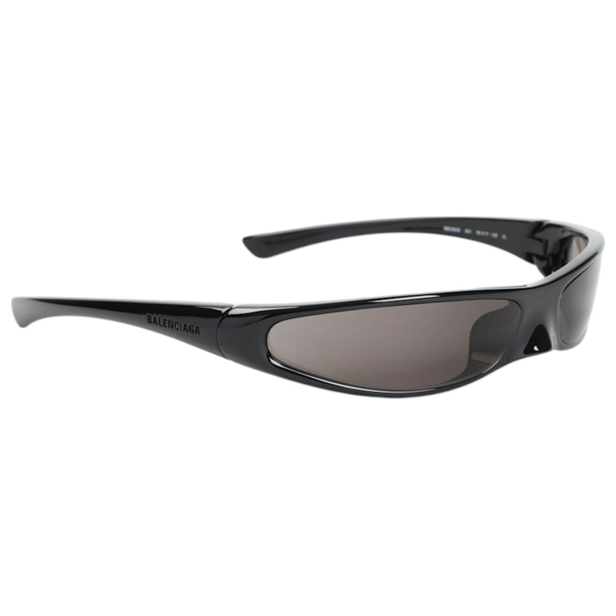 Balenciaga BB0383S 003 76 BLADE RECTANGLE SUNGLASSES in brown Sunglasses Balenciaga BB0383S 001 8056376550658 | Ottica Lux main image 2