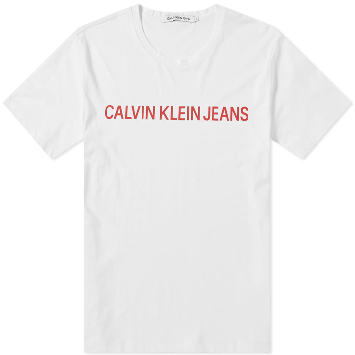 Photo: Calvin Klein Institutional Logo Tee