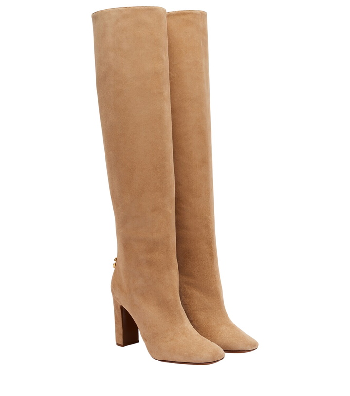 Photo: Dolce&Gabbana Suede over-the-knee boots