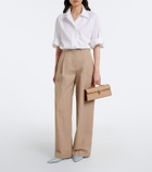 Savette Symmetry Slim Medium canvas top-handle bag