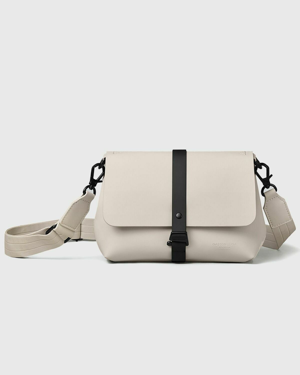 Gaston Luga Spläsh Crossbody Bag Beige Messenger & Crossbody Bags