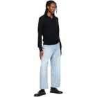 Studio Nicholson Blue Paolo Wide Leg Jeans