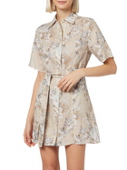 MC2 Saint Barth Woman Flower Linen Dress Hermione