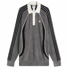 Adidas Men's Wicons Polo in Grey Strata/Black/Off White