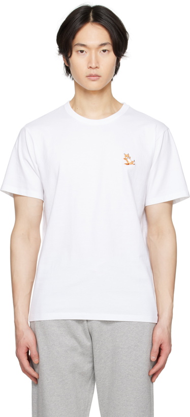 Photo: Maison Kitsuné White Chillax Fox T-Shirt