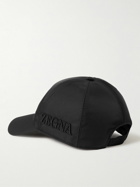 Zegna - Embroidered Shell Baseball Cap - Black