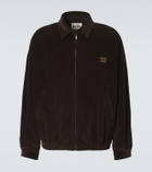 Miu Miu Cotton corduroy blouson jacket