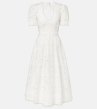 Rebecca Vallance Artesan broderie anglaise midi dress