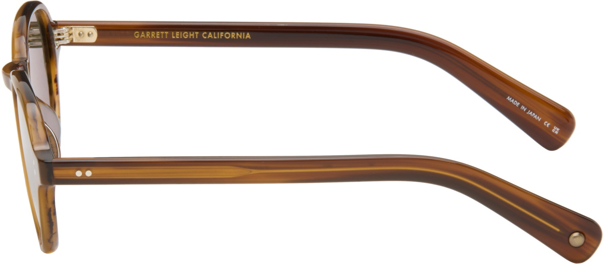 Garrett Leight Brown Casillas Sunglasses