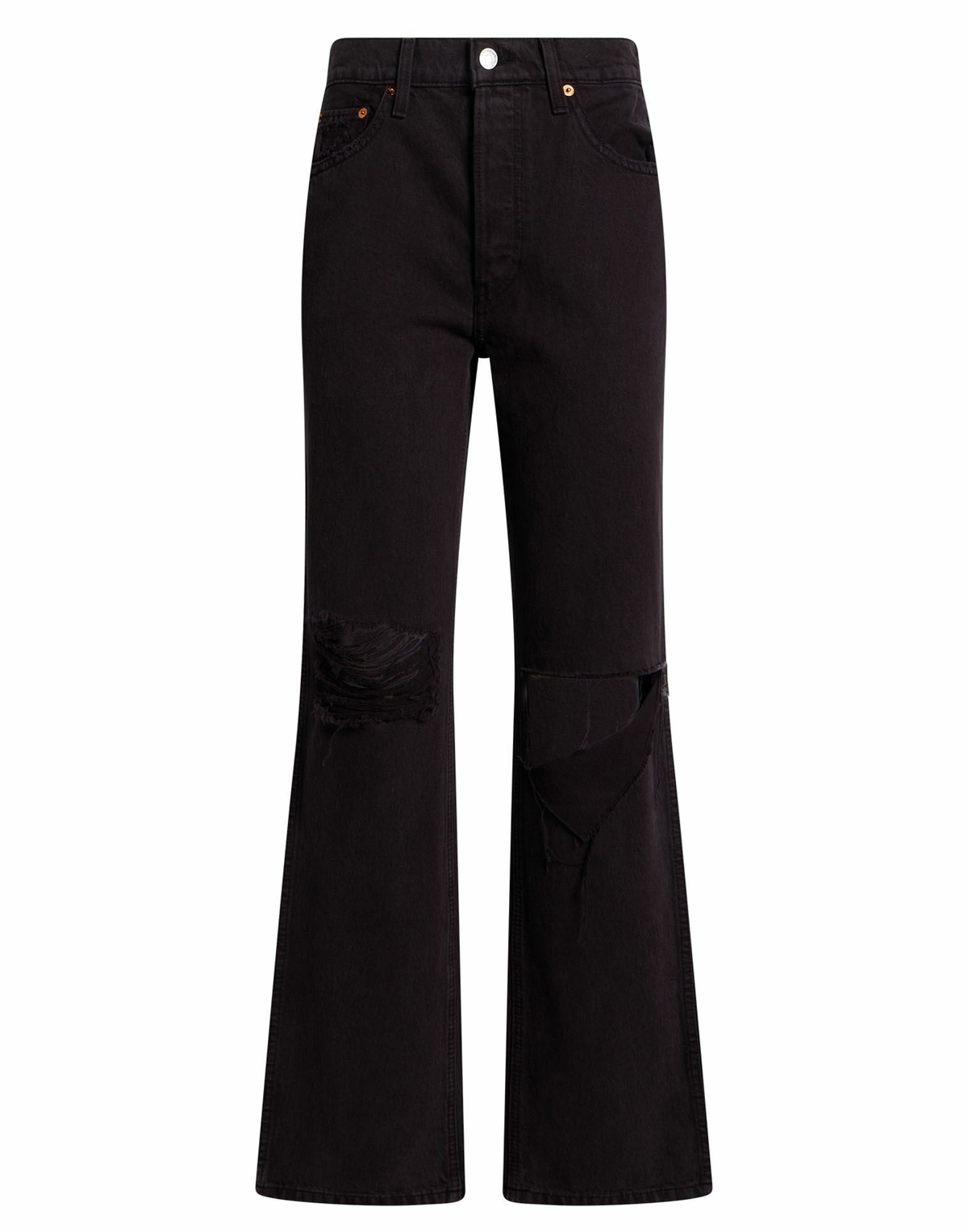 Re/done Womens Jeans Charcoal