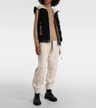Moncler Grenoble Logo teddy down vest
