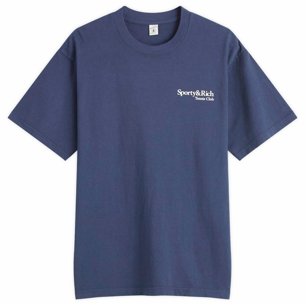 Sporty & Rich Women's Play Tennis T-Shirt in Dark Navy