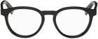 Bottega Veneta Black Round Glasses