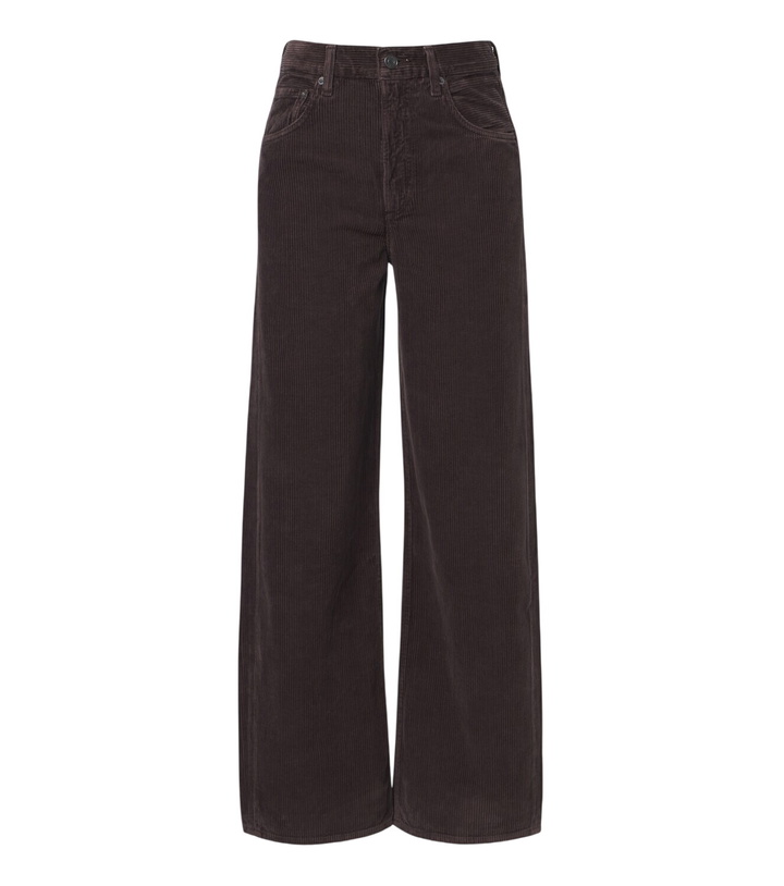 Photo: Agolde Curve cotton corduroy wide-leg pants