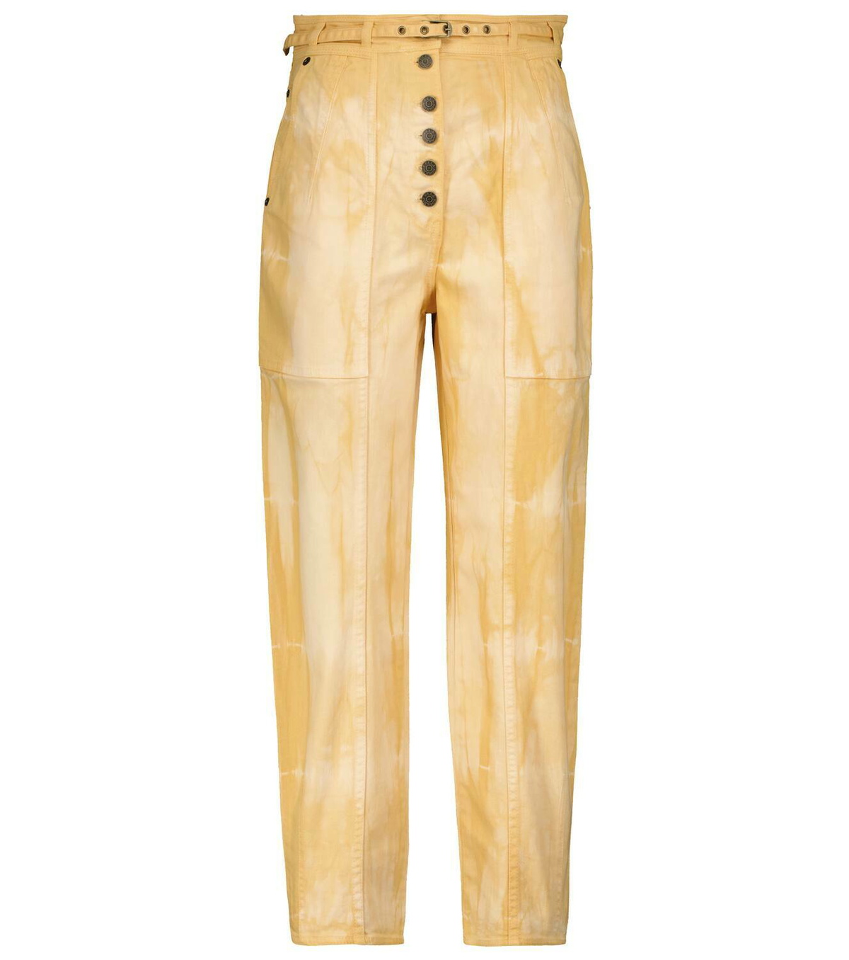 Ulla Johnson Apollo tapered-fit tie-dye jeans