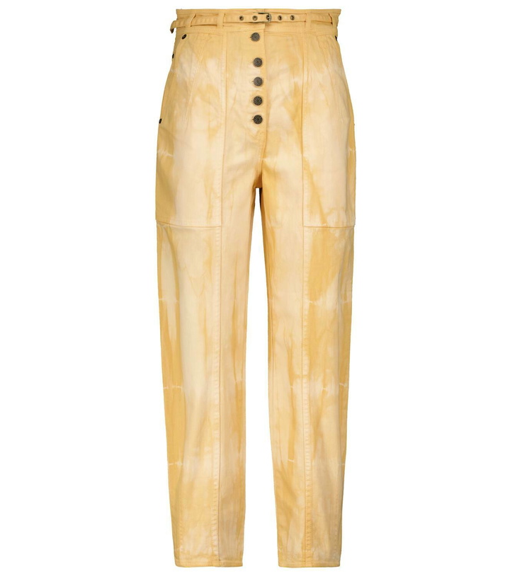 Photo: Ulla Johnson Apollo tapered-fit tie-dye jeans