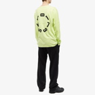 1017 ALYX 9SM Men's Long Sleeve Oversized T-Shirt in Neon Yellow