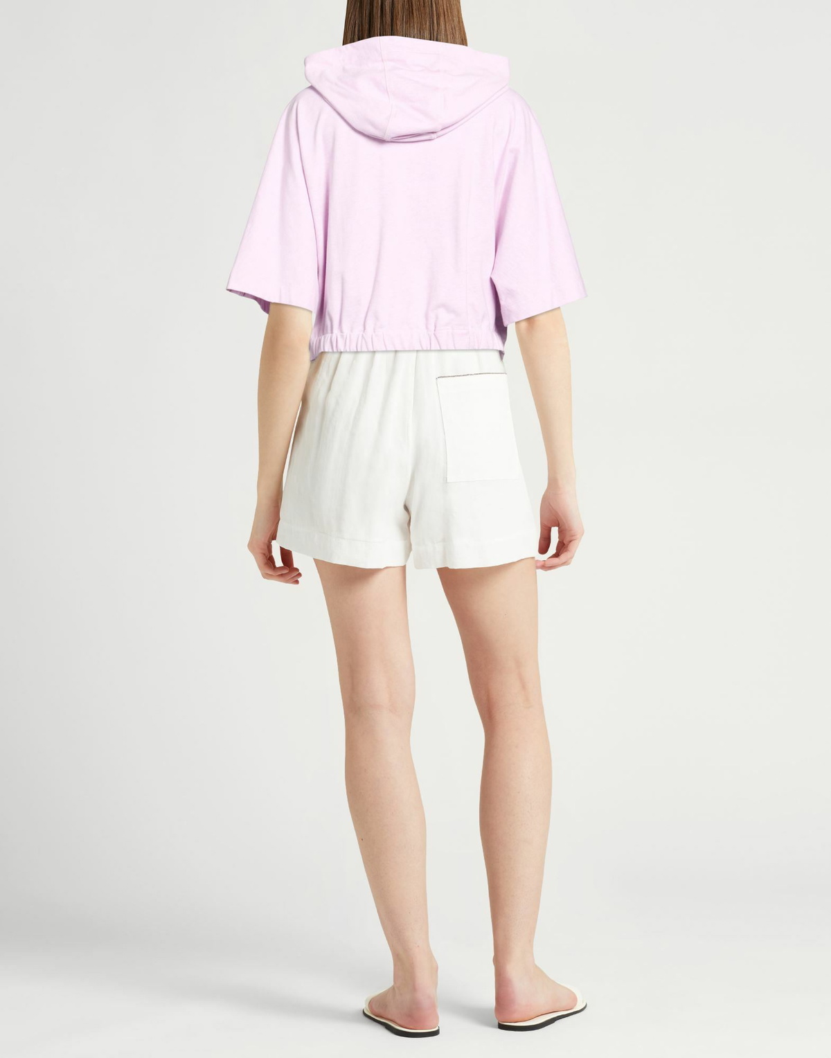 Peserico Womens Sweatshirt Lilac