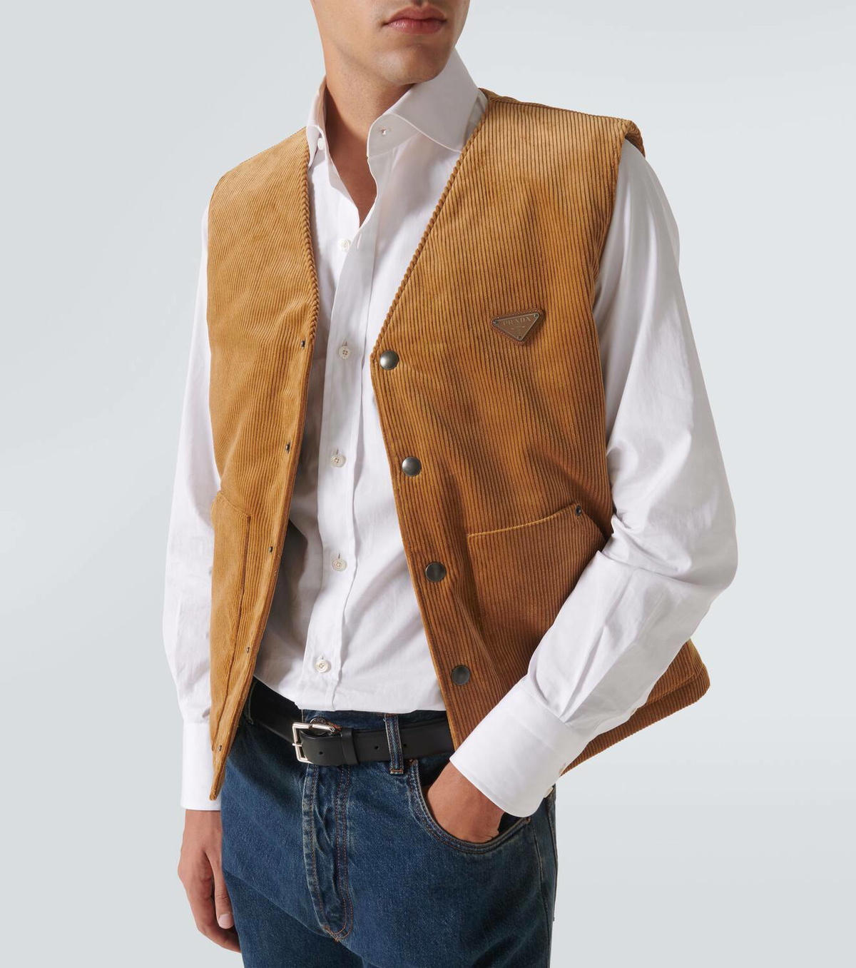 Prada Cotton corduroy vest Prada