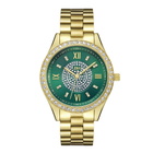 JBW Mondrian Green Diamond Dial 18kt Gold-plated Ladies Watch J6303E