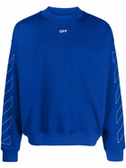 OFF-WHITE - Logo Cotton Sweatshirt